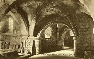 Vault Collection: The Crypt, Gloucester Cathedral, Gloucestershire