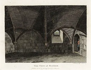 Basement Prints: The crypt of Holy Trinity Church, Bosham, 1783