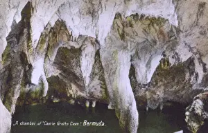 Stalactites Prints: Crystal Cave, Hamilton Sound, Bermuda
