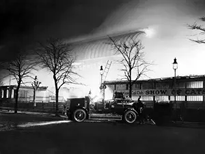 Burnt Prints: Crystal Palace burning down