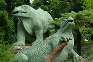 Crystal Palace Dinosaur Models