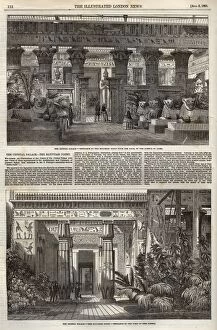 The Crystal Palace, the Egyptian Court