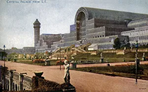 Terrace Prints: The Crystal Palace at Sydenham, South London