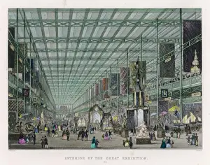 Transept Prints: Crystal Palace / View West