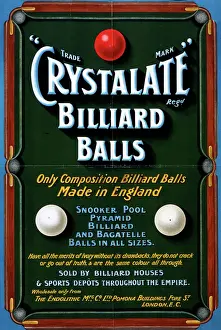 Crystalate Billiard Balls
