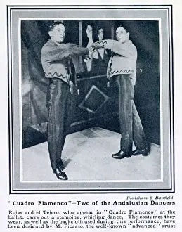 Dancers Prints: Cuadro Flamenco - Diaghilev Ballets Russes - Picasso