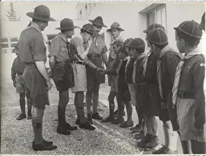 Shake Prints: Cub scouts and leaders, Greece