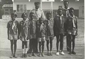 Packs Gallery: Cub scouts from two packs, Banjul, Gambia, West Africa