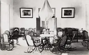 Cuba: a Cuban parlor, parlour, sitting room interior