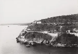 Cuba: harbour and Estralla Fortress, Santiago