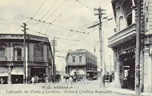 Cristina Prints: Cuba - Havana - Vives and Cristina Avenues
