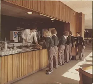 Cubs in refectory, Baden Powell House, London