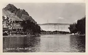 The Cubuk baraji (Cubuk Dam), Ankara, Turkey