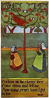 Cuckoo on the cherry tree