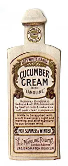 Cucumber Prints: Cucumber cream