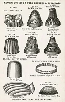 Mould Collection: Culinary moulds 1887