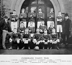 Cumberland Prints: Cumberland County Rugby Team in the 1890s
