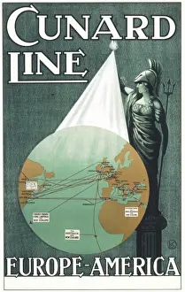 Cunard Line Poster