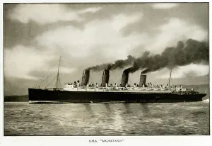 Flow Gallery: The Cunard Ocean Liner RMS Mauretania in full flow