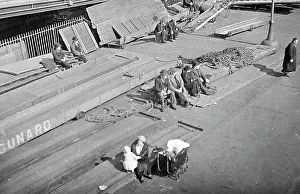 Cunard Quay, Liverpool, early 1900s