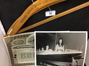 Images Dated 28th August 2018: Cunard White Star - assorted items
