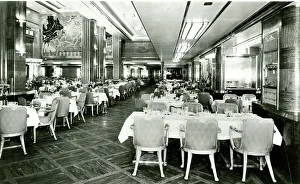 Cunard White Star, RMS Queen Mary, Restaurant