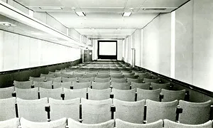 Auditorium Prints: Cunard White Star, RMS Queen Mary, Theatre