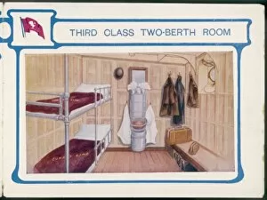 Berth Collection: Cunarder Cabin