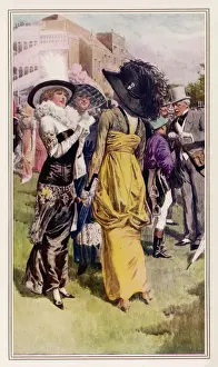Ascot Prints: Cup Day at Ascot / 1914