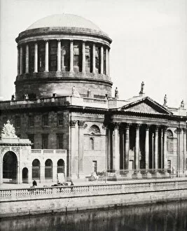 Four Collection: Cupola of the Four Courts, Dublin, Ireland