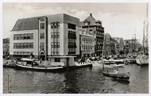 Curacao - Customs and Commercial Quay - Dutch West Indies