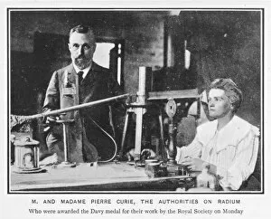 Laboratory Collection: Curie, Marie and Pierre