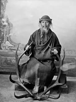 Curio Prints: Curio Dealer, Sikkim, India
