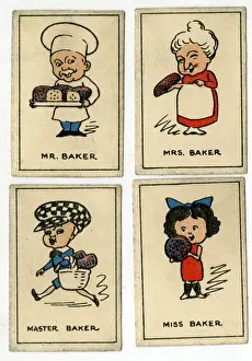 Currant Prints: Currant Happy Families - Baker family