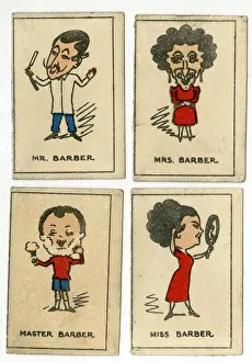 Currant Prints: Currant Happy Families - Barber family