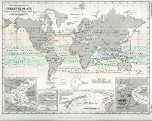 Currents Prints: Currents of Air Around The World