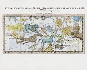 Zodiacal Prints: Cursus Cometae, treated on the location and trajectory
