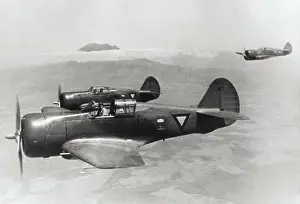 Java Prints: Curtiss 75A-7 Hawk