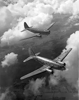 Two Curtiss C-46A-CU Commandos 42-96803 and 42-96784