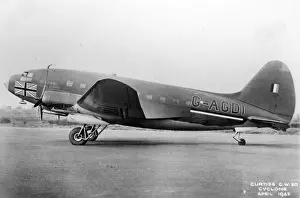 Curtiss CW20 G-AGDI St Louis of BOAC April 1942