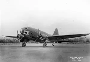 Curtiss Prints: Curtiss CW20 G-AGDI St Louis of BOAC April 1942