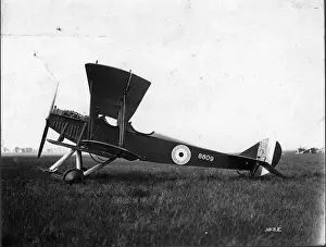 Curtiss JN3 8809 with skids and flotation gear