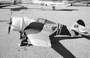 Hawk Prints: Curtiss P-36A Hawk 38-001 and North American X-10 GM-19307