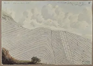 Mallet Prints: Curvature in Lias near Shepton Mallet