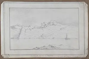 Chepstow Prints: Curvature of the limestone at Chepstow