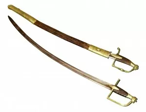 Arming Collection: Curved sabers formerly belonging to army officials