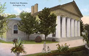 Arlington Prints: Custis Lee Mansion, Arlington, Virginia, USA