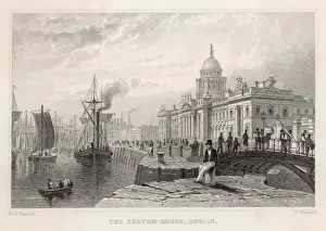 Custom House / Dublin 1840