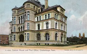 Official Prints: Custom House and Post Office, Chattanooga, Tennessee, USA