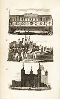 Images Dated 10th June 2020: The Custom House, the Press Gang and the Tower of London